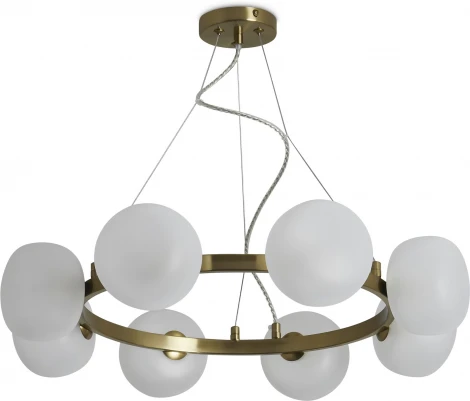 Подвесной светильник Freya Donuts FR5444PL-08BS (220V, на тросе, круглые)