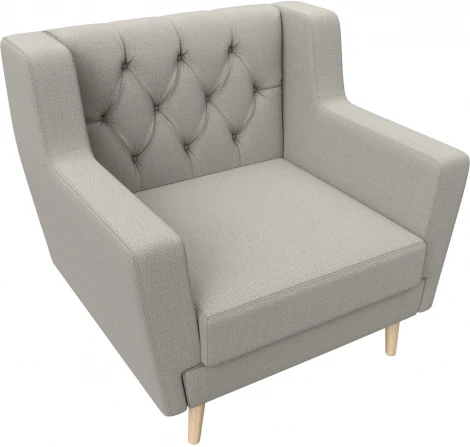 Кресло Брайтон Люкс (Бежевый/Рогожка) Лига Диванов арт.125630