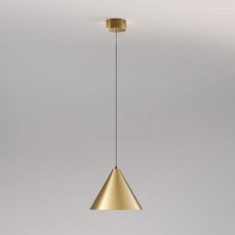 Подвесной светильник Elektrostandard Conus 50316 LED 13W 4000K золотой (220V, на проводе)