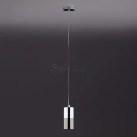 Подвесной светильник Eurosvet Mini Topper 50146/1 хром/черный жемчуг