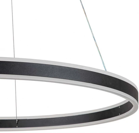 Подвесной светильник Indigo Galass V000036L (LED, 220V, пульт управления, на тросе, кольцо)