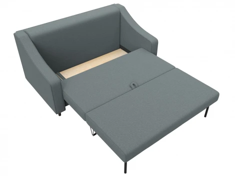 Диван прямой Лига-071 (ЛДСП,Брус,Фанера/Дерево/Рогожка/Серый) Лига Диванов 129652