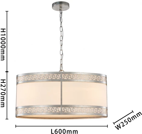 Подвесная люстра Exortivus 4010-3PC Favourite (220V, на цепи, круглые)