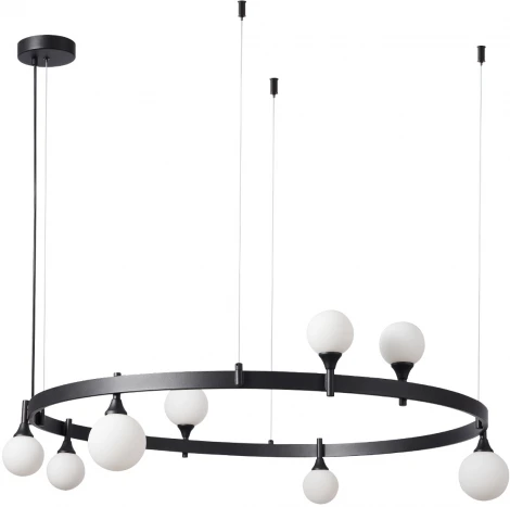 Подвесной светильник Kink Light Бьянки 07808-8,19 (LED, 220V, на тросе, шарики, кольцо)