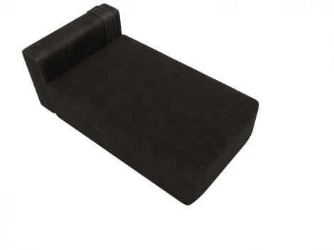 Модуль канапе Лига-060 НПБ (ЛДСП,Брус,Фанера,Велюр/Коричневый) Лига Диванов 129568