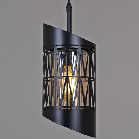 Подвесной светильник Reluce 08001-0.9-03 BK (220V, на проводе)