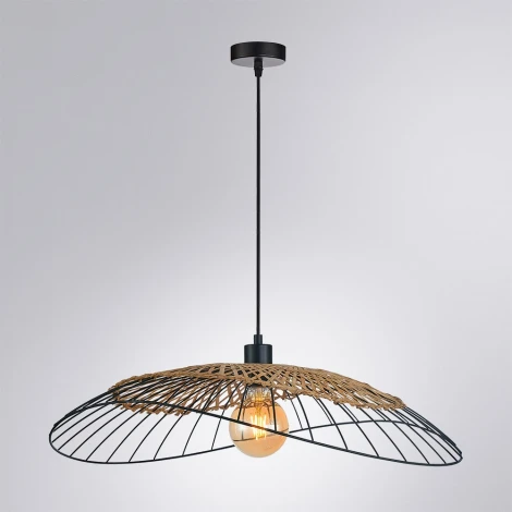 Подвесной светильник Arte Lamp Woodstock A7061SP-1BK (220V, на проводе)