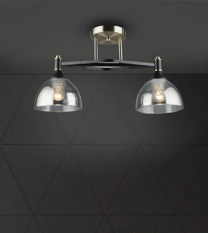 Потолочная люстра Wedo Light Giordzhi WD3620/2C-AB-BK-SMK