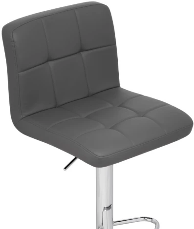 Барный стул Woodville Paskal gray / chrome 15499