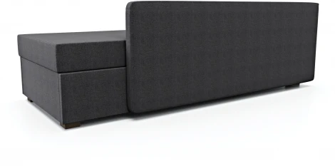 Диван-кровать Arsko Велес Угол левый рогожка графитовая