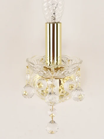 Бра Bohemia 108 108B/1/165 G (220V, подвески, подсвечник, свеча)