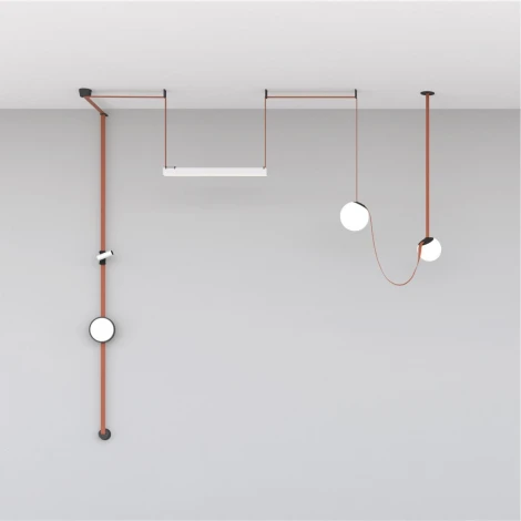 Трековый светильник 48V Denkirs Belty Orb DK5551-BK (LED)