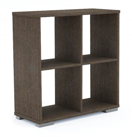 Стеллаж Стильный С-3, Венге темный, МАМА