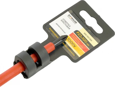 Отвертка крестовая диэлектрическая Stekker 49618