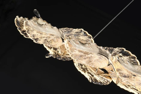 Подвесная люстра светодиодная Fluorite Felicity FL1182-9PO