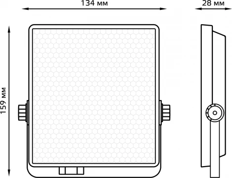 Прожектор уличный Gauss EVO 687511330