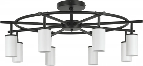 Люстра потолочная на штанге Rullo LR718368 (571718+214436-8) (220V, круглые)