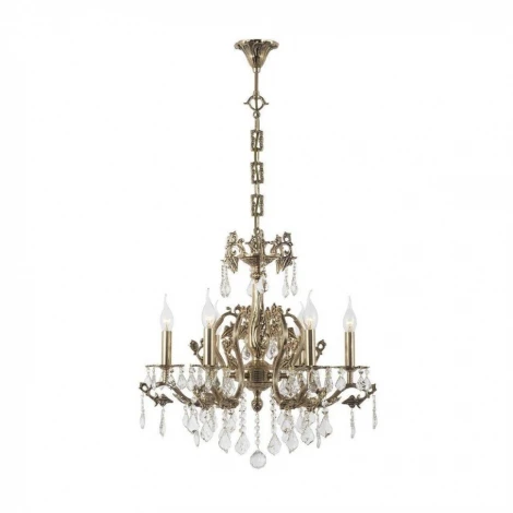 Подвесная люстра Dio D'Arte Sorrento E 1.1.6.600 GB (220V, на цепи, подсвечник, свеча)