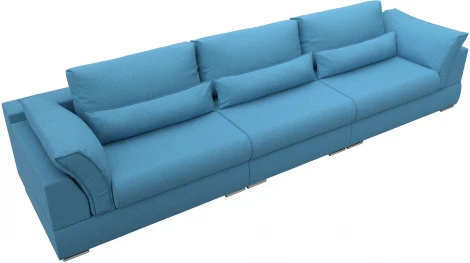 Диван прямой Пекин Long Лига Диванов (Рогожка) арт.123370