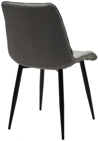 Стул CHIC VF-19/ VF-20 светло-серый/ серый/ черный каркас, ткань M-City 628M03701