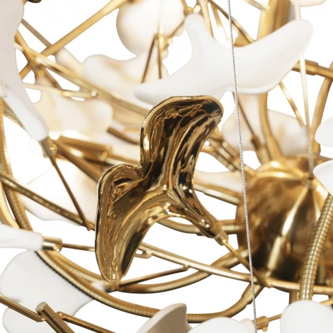 Подвесная люстра Loft It Fleur 10125/12 (220V, на тросе, цветы)