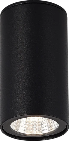 Потолочный уличный светильник ST-Luce Tubo SL9514.402.01 черный/белый LED 1*7W (220V, круглые, IP65)