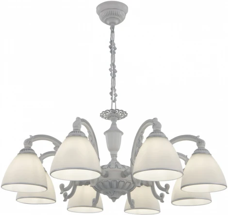 Подвесная люстра Arte Milano AM341837 341837/8 WT+SL (220V, на цепи)