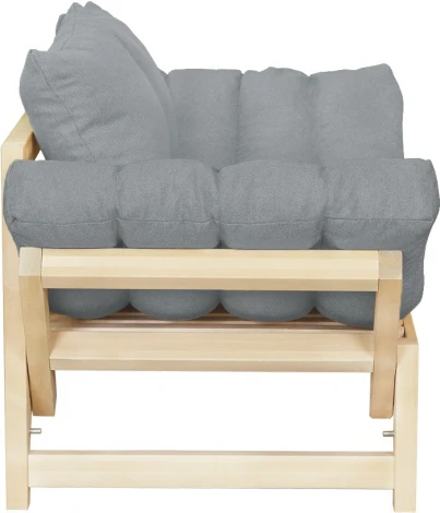 Диван Бинго ткань браво grey, каркас лак Mebelik арт.009195