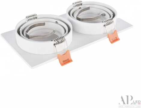 Встроенный точечный светильник APL LED Ingrid 3322.TCH111/2S/WH