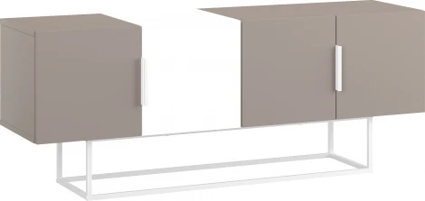 Тумба под ТВ TONTINI TV STAND LEVE (ЛДСП,Дерево,ЛДСП/Белый,Бежевый) арт.LEV00488