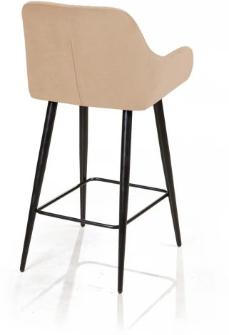 Стул полубарный Top Concept Robert, бархат бежевый 5