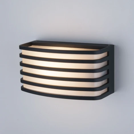 Настенный светильник уличный Elektrostandard 1409 TECHNO чёрный (220V, IP54)