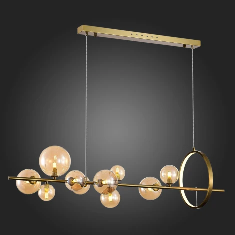 Подвесной светильник ST Luce Necton SL1165.323.15 (220V, на проводе, шарики, кольцо)