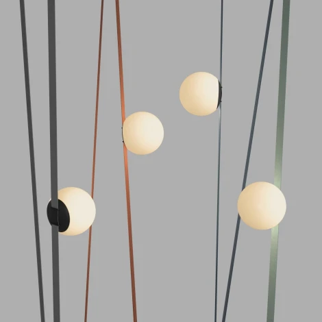 Трековый светильник 48V Denkirs Belty Orb DK5551-BK (LED)