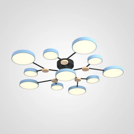 Потолочная люстра с пультом на штанге LED Lu Carte LC-11-1728