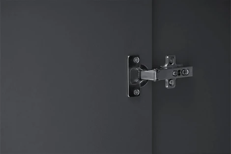 Шкаф распашной с наполнением Арника (5 полок) ШК 5 (800), Графит