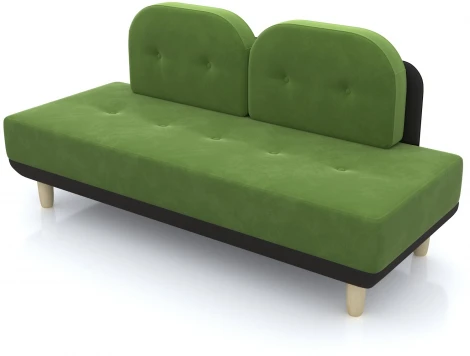 Диван Arsko Торли зеленый велюр