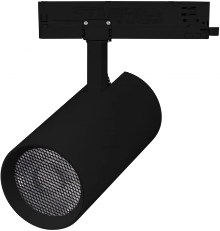 Трековый светильник трехфазный LED LGD-GERA-4TR-R90-30W Day4000 (BK, 15 deg, 230V) (Arlight, IP20 Металл) 055124