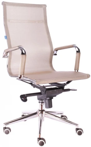 Компьютерное кресло для руководителя Opera M сетка золотой