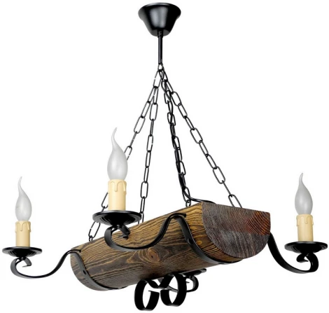 Подвесная люстра Тарьсма Ладья Ладья-4 (220V, на цепи, подсвечник, свеча)