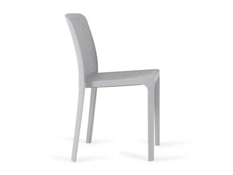 Комплект стульев Bottega 4 шт. ОГОГО Обстановочка! 966308 (Пластик/Светло-серый)