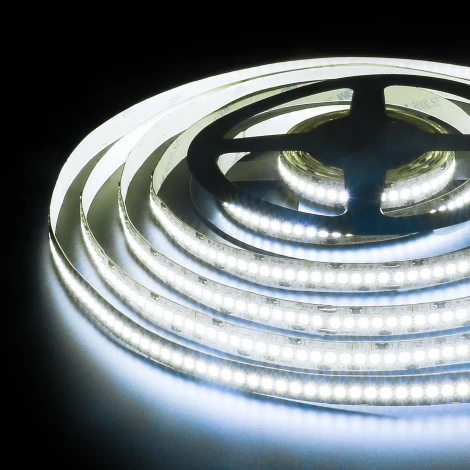 Светодиодная лента Elektrostandard 24V 24W IP20 240Led 2835 холодный белый, 5м