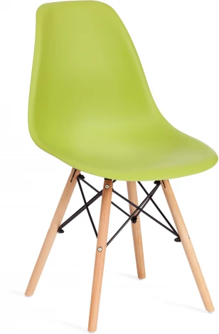 Стул CINDY (EAMES) (mod. 001) / 1 шт. в упаковке Tetchair (Дерево Бук,Металл,Пластик/Оливковый) арт. 19188