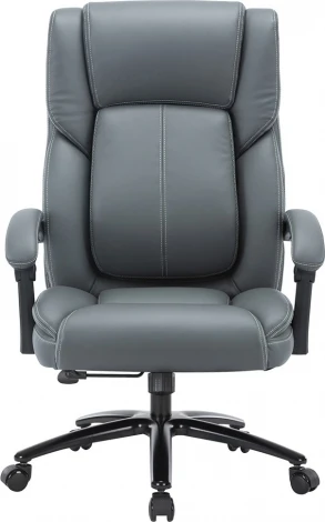 Компьютерное кресло CHAIRMAN CH415 (Металл,Пластик,Экокожа,Ткань/Серый)