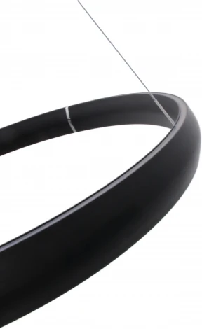 Подвесной светильник светодиодный с регулировкой цветовой температуры Mizi'en Impulse MZ31507-900 (220V, на тросе, кольцо)