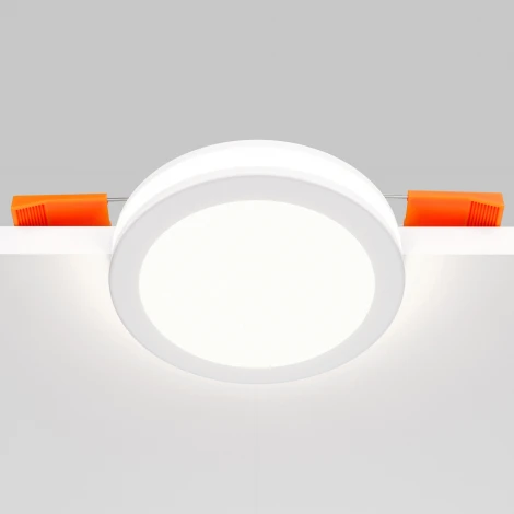 Встраиваемый светильник Phanton 4000K 1x7Вт 120° LED Maytoni Technical DL2001-L7W4K (220V, круглые)