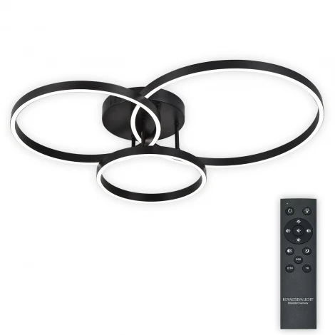 Потолочная люстра светодиодная с пультом Natali Kovaltseva Modern Ii LED LAMPS 81479 кольцо