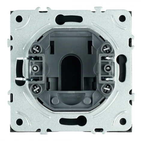 Вывод кабеля (черный уголь, soft touch) Stekker Эмили 50221