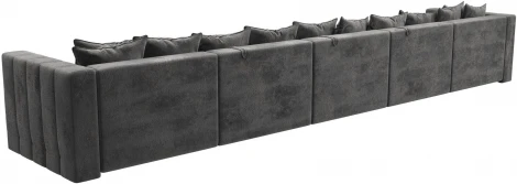 Диван П-образный Лига-052 НПБ МегаЛонг Лига Диванов (Велюр) арт.128865