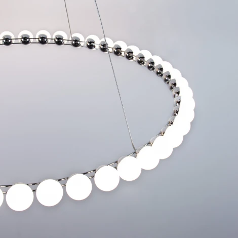 Подвесной светильник Favourite Helmet 4589-8P (LED, 220V, на проводе, шарики, круглые, бусы)